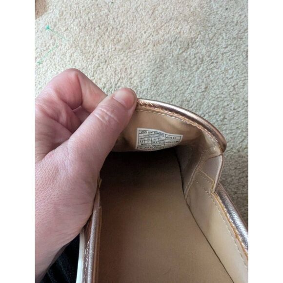 Uggs Sample Size: lady W8.5 Slipper Comfort Shoes Slip On Copper Pink - Picture 5 of 5